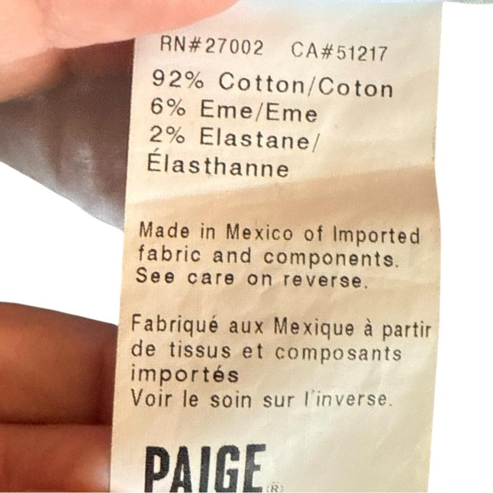 NWOT PAIGE Jimmy Jimmy  Short Liya Distressed Raw Hem Shorts 32 - Picture 7 of 11